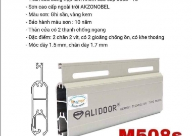 Cửa Nhôm 2 Lớp Ali Door 1 