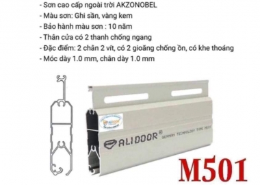 Cửa Nhôm 2 Lớp Ali Door 3